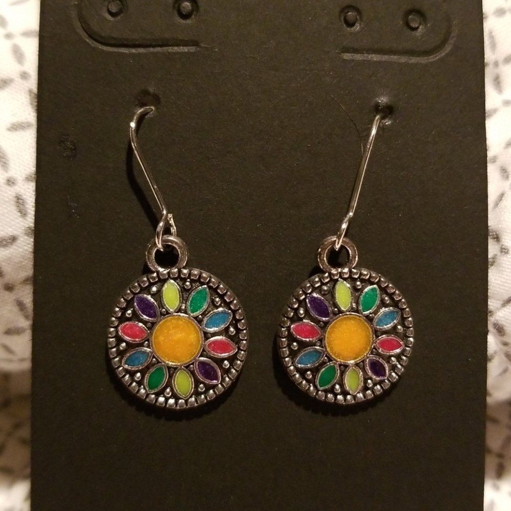 Colorful earrings